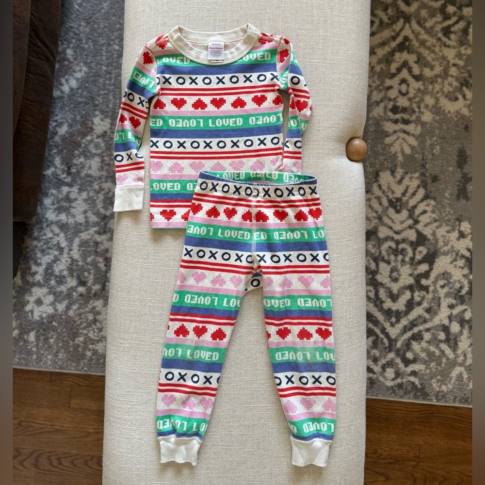 Hanna Andersson Pajama Set LOVE